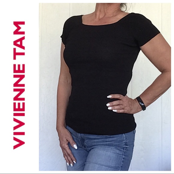 VIVIENNE TAM BLACK KNIT RIBBED SWEATER SMALL - Picture 2 of 10